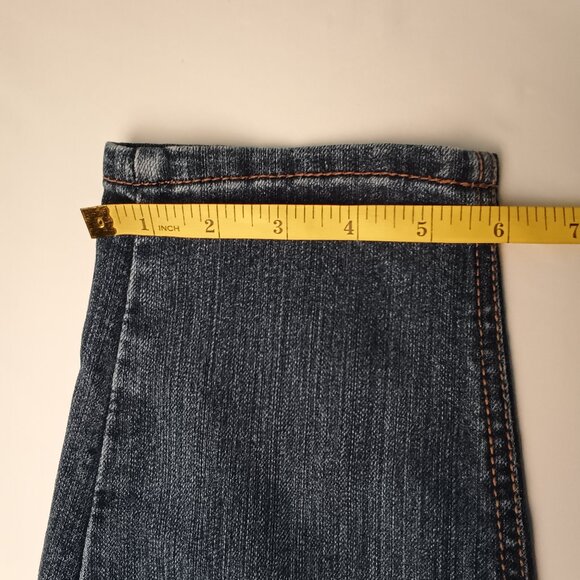 Jones New York Jeans Size 12 Lexington Ankle High Rise Tapered Leg Medium Wash - Picture 10 of 10